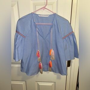 Zara trafaluc blouse